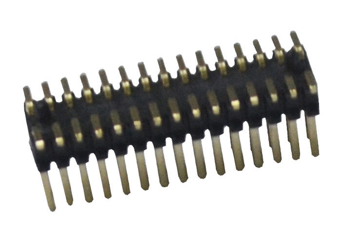 Titel-Verbindungsstück-Doppelt-Reihe SMT-Art Pin-2x15 30 0,8 Millimeter-Neigungs-Verbindungsstück