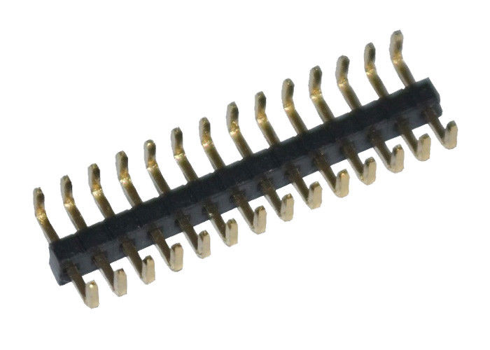 Vertikale Berg 14 Art Leiterplatte Pin-Verbindungsstücke des Pin-Titel-90 Grad-U