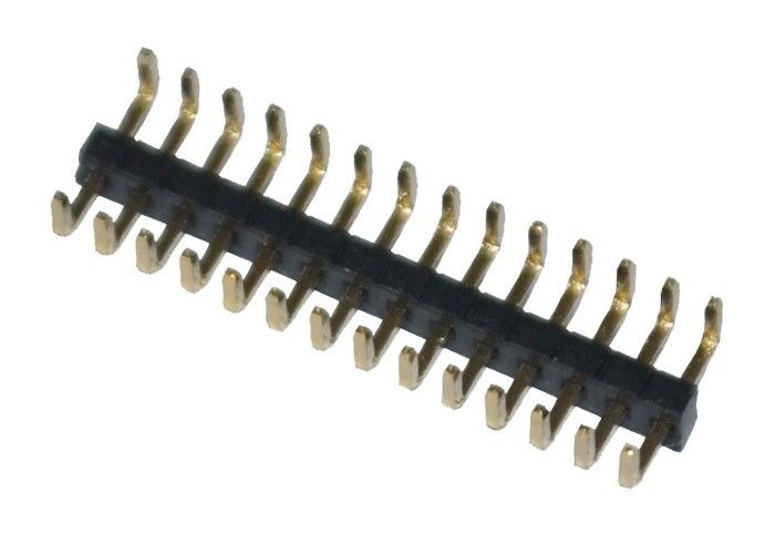 Vertikale Berg 14 Art Leiterplatte Pin-Verbindungsstücke des Pin-Titel-90 Grad-U