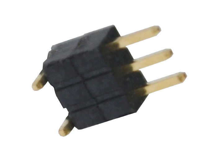 3 Pin einzelne Berg SMT-Art des Reihen-Titel-Verbindungsstück-1.27mm vertikale