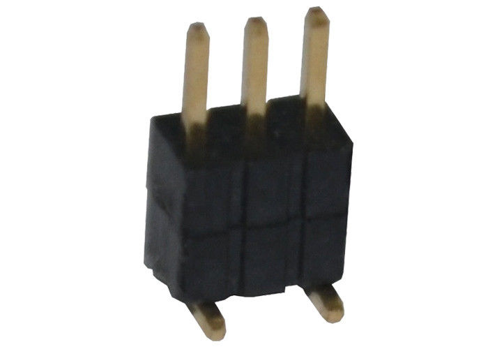3 Pin einzelne Berg SMT-Art des Reihen-Titel-Verbindungsstück-1.27mm vertikale