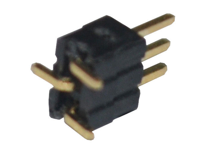 3 Pin einzelne Berg SMT-Art des Reihen-Titel-Verbindungsstück-1.27mm vertikale