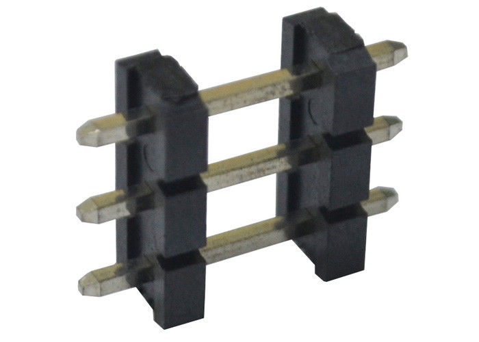 Einzelne Reihe gerader Pin-Titel-Neigung 5,08 x 2.5mm Frau-Titel-Doppelt-Plastik