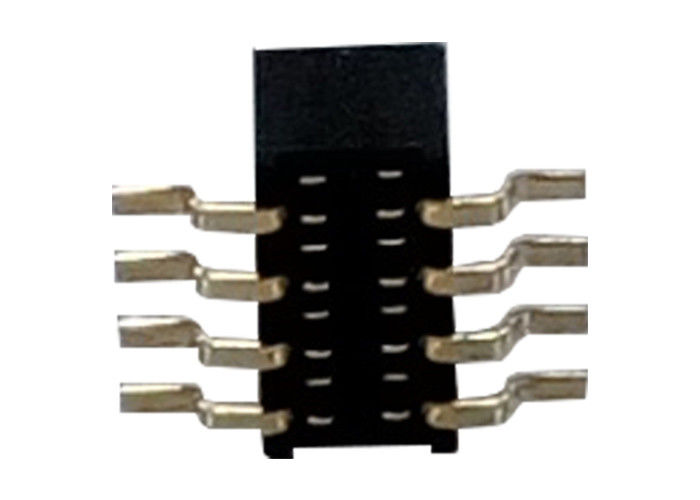 Weibliches Titel-Verbindungsstück-einzelne Reihe SMT-Art 1.27mm x 3.4mm mit 8 Pin