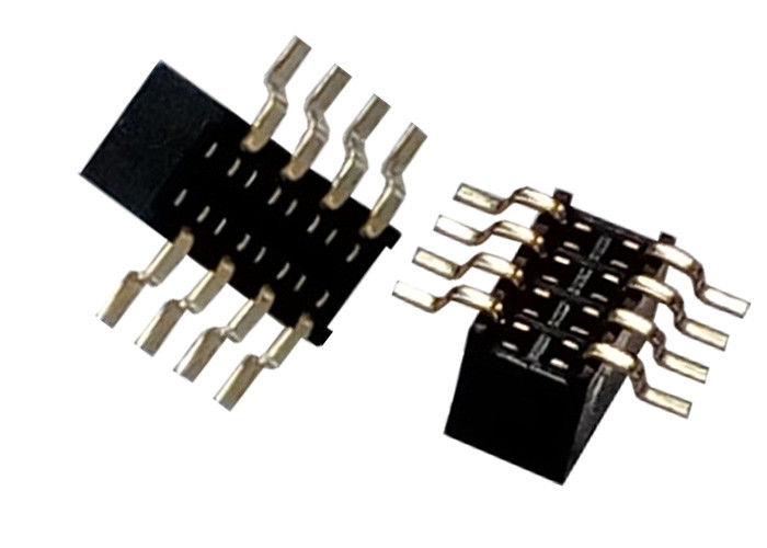 Weibliches Titel-Verbindungsstück-einzelne Reihe SMT-Art 1.27mm x 3.4mm mit 8 Pin