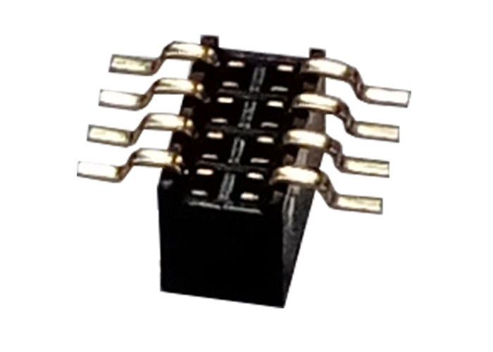 Weibliches Titel-Verbindungsstück-einzelne Reihe SMT-Art 1.27mm x 3.4mm mit 8 Pin