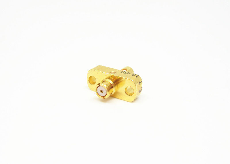 Weibliche Löcher SMP-Rf-Verbindungsstück-2 flanschen Widerstand des Berg-50Ω für MF108A-Kabel