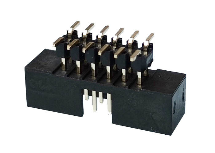Plastikkasten-Titel-Verbindungsstück SMT-Art Draht der Neigung zu des Leiterplatten-Verbinder-2mm