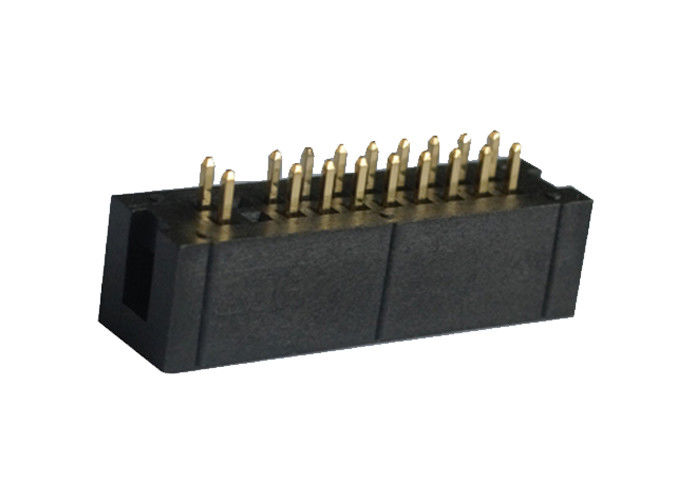 Großer gegenwärtiger Kasten-Titel-Verbindungsstück 20 Pin leeren 2 Pin gerade 2.54mm