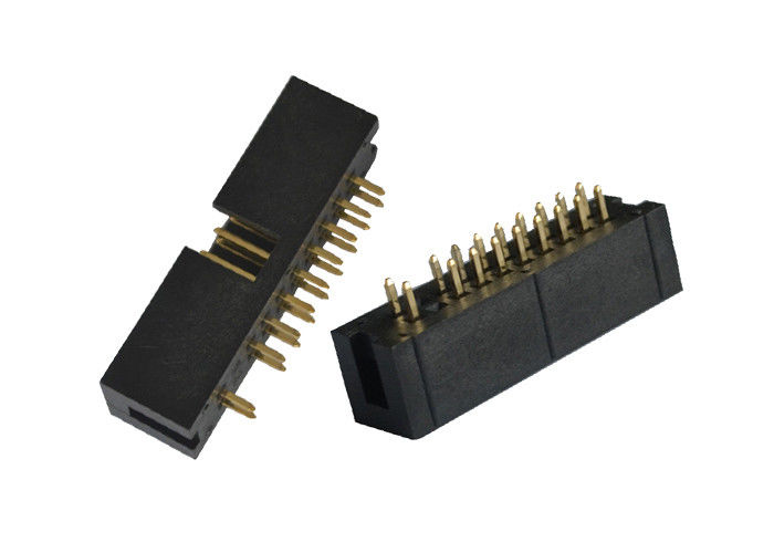 Großer gegenwärtiger Kasten-Titel-Verbindungsstück 20 Pin leeren 2 Pin gerade 2.54mm