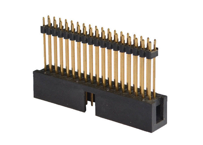 Messingkontakt 18 gerades Titel-Verbindungsstück Pin-Titel-2.54mm für PWB-Brett