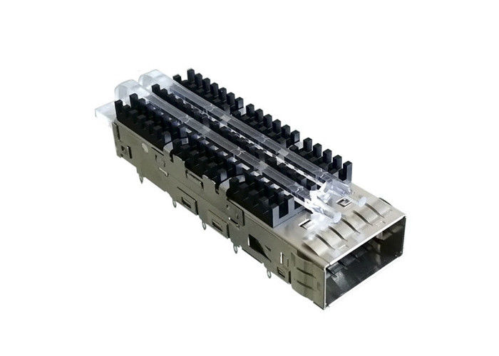 EMS versieht einzelnen Käfig des Hafen-SFP28 18,75 Millimeter für Verbindungsstück QSFP28 mit Laschen