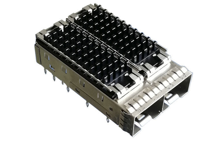 Kühlkörper 2 trägt Metall-SFP-Käfig-Verbindungsstück 3,05 Millimeter Einpreßpin