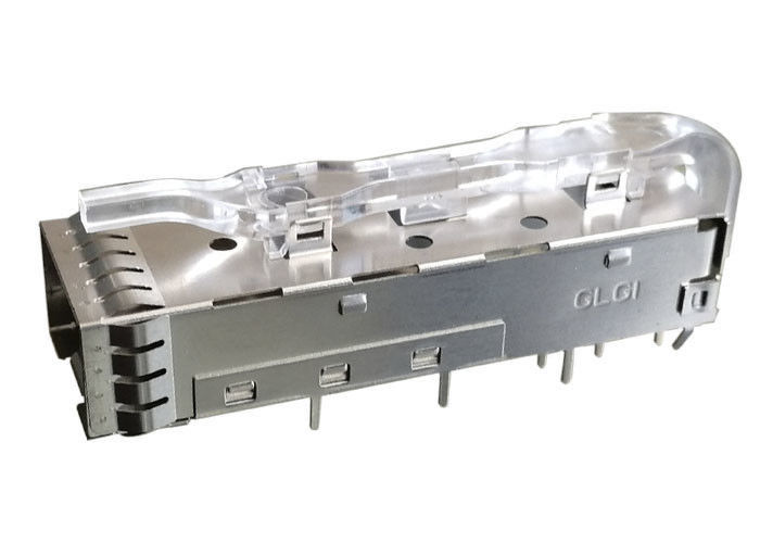 SFP-Käfig-Versammlung 3,0 Millimeter-Lötmittel-Posten PIN-1 x 1 mit dem helles Rohr EMS-Frühlings-Finger