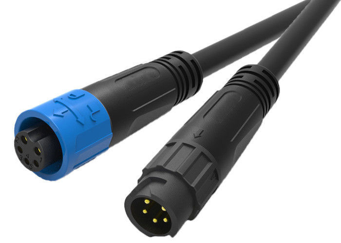 Die kombinierten Energie-Daten imprägniern Kabel-Verbindungsstück-Bajonett 5 Pin für LED-Beleuchtung