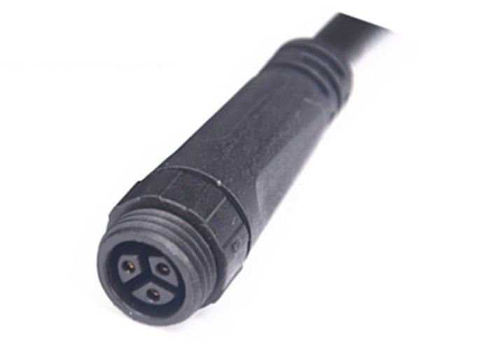 LED beleuchten Kabel-Verbindungsstück M16 3 XLR wasserdichtes Pin 300V PVC/Nylonmaterial