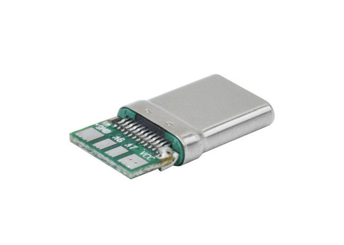 100 mal-Haltbarkeit des Watt-3,1 Gen2 USB C des Verbindungsstück-10000-15000für Leiterplatte