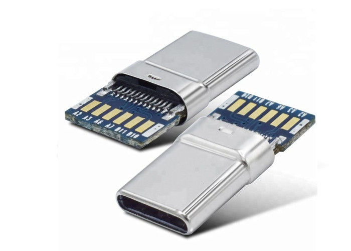 16 Verbindungsstück Pin Usb 3,1 C, Art c-Verbindungsstück Usb 3,0 mit PWB-Brett