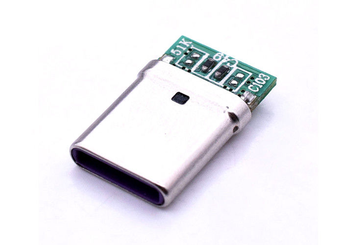 16 Verbindungsstück Pin Usb 3,1 C, Art c-Verbindungsstück Usb 3,0 mit PWB-Brett